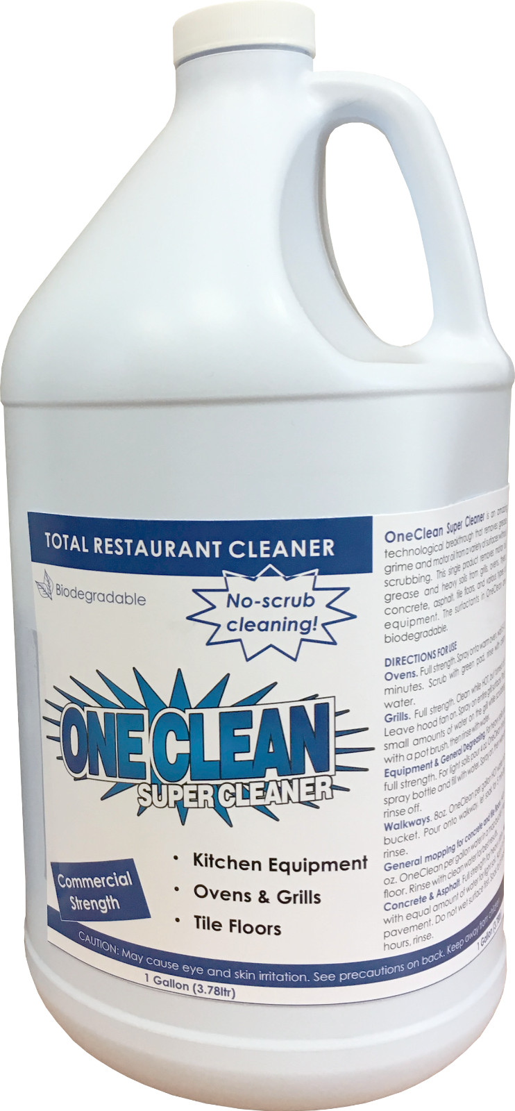 One Clean Super Cleaner Concentrated Degreaser – cs 4 x 128 oz bottles