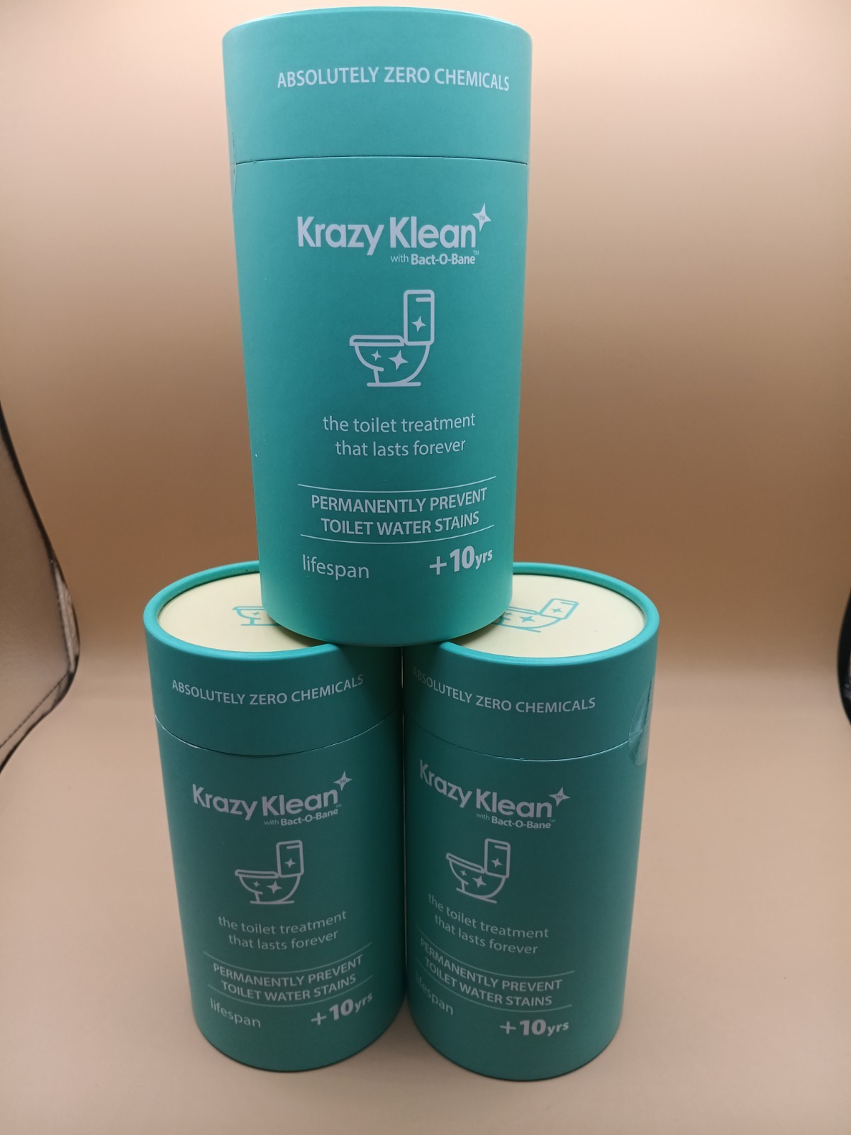 Krazy Klean Toilet Bowl Treatment Brand New 3PK
