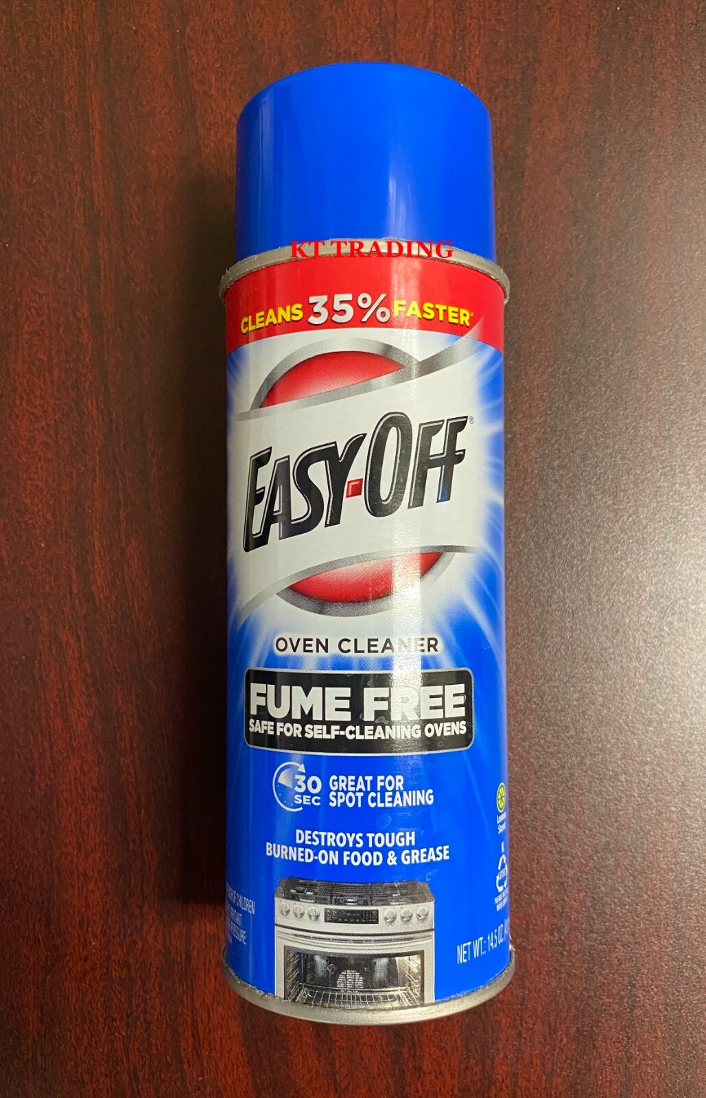 Easy-Off Lemon Scent OVEN STAINLESS STEEL CLEANER FUME FREE 14.5oz ~ 35% Faster