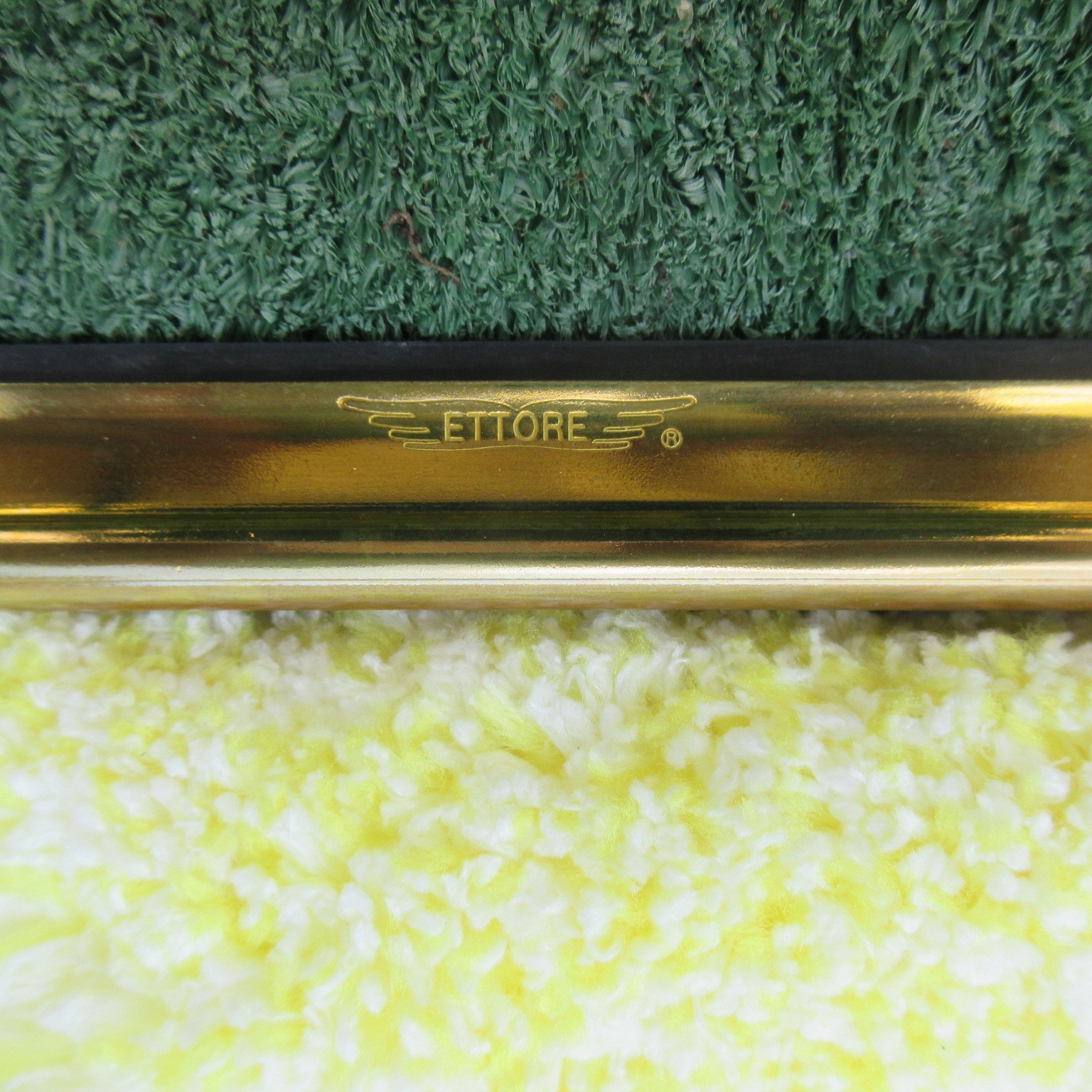 Ettore 71180 Backflip Window Squeegee, 18 Inch, Gold, Black