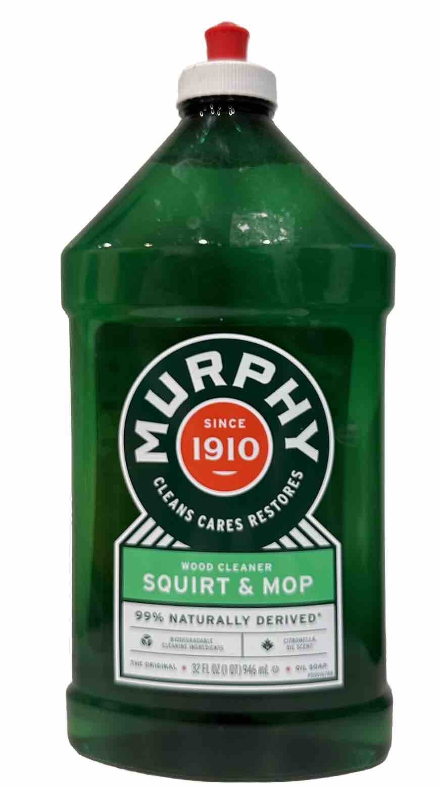 Murphy’s Oil Soap Squirt and Mop Wood Floor Cleaner 32 Fluid Ounce