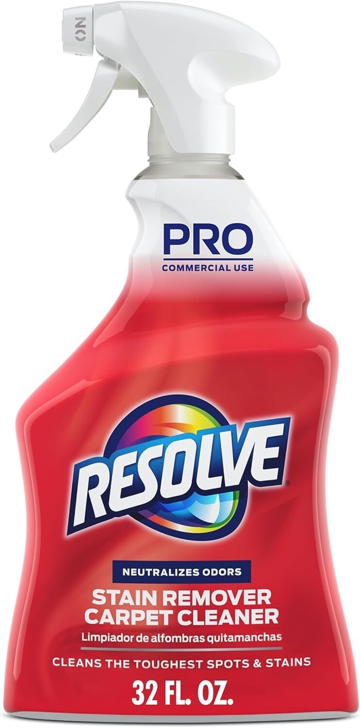 Resolve Professional Strength Spot and Stain Carpet Cleaner 32 Fl Oz (Pack of 1)