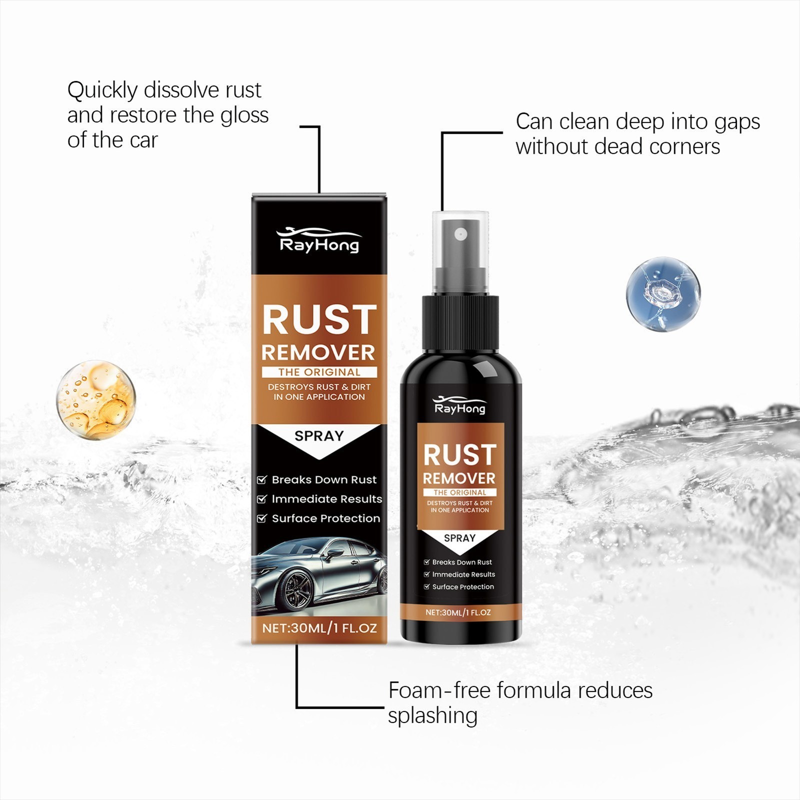 Rust Remover For Metal-Nexa Rust Remover Spray,Nexa 2.0 AntiRusts Iron Out Spray