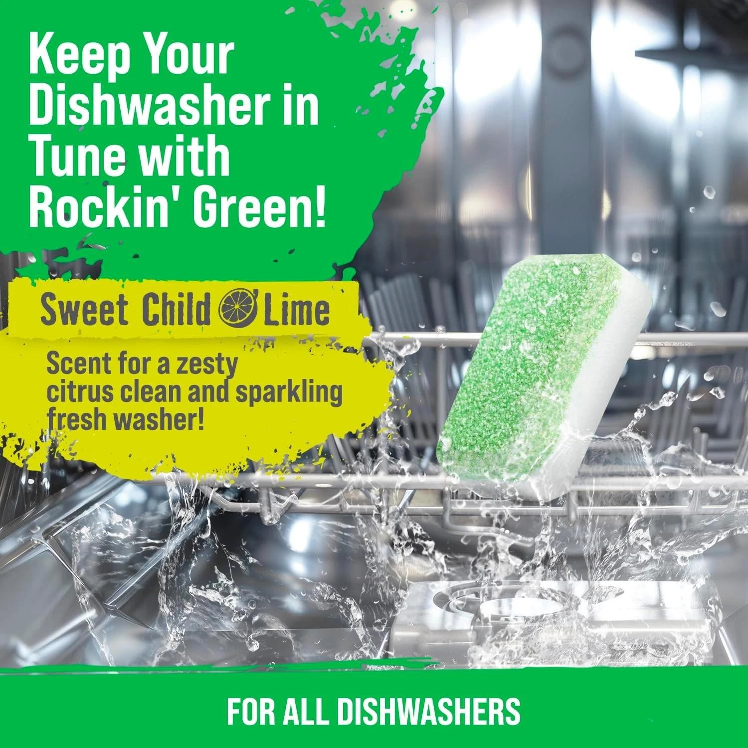 Dishwasher Cleaner Tablets (8 Pack) – Septic Safe Dishwasher Cleaning Tablets Di