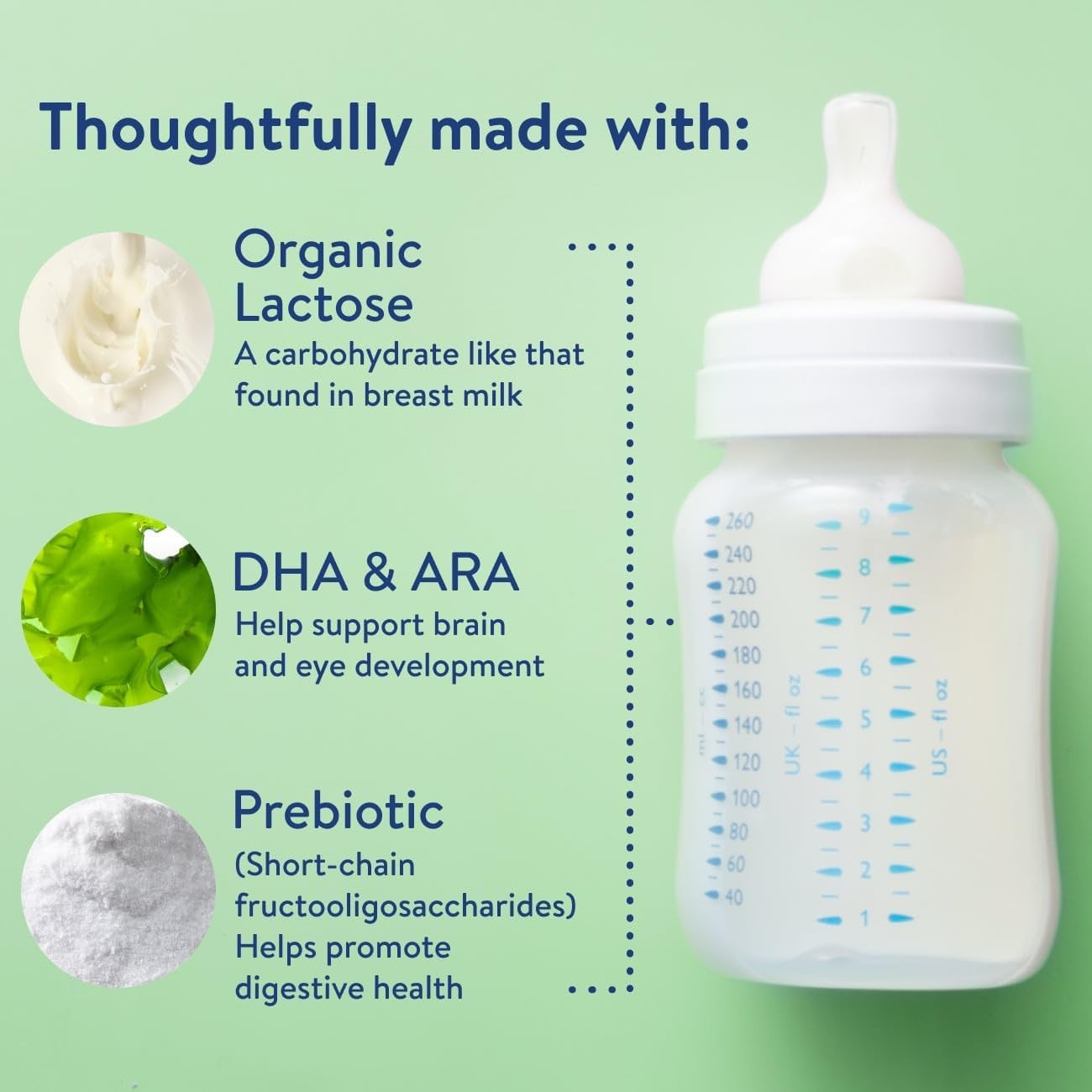 Similac Organic Infant Formula, Easy to Digest, USDA-Certified Organic, Ready