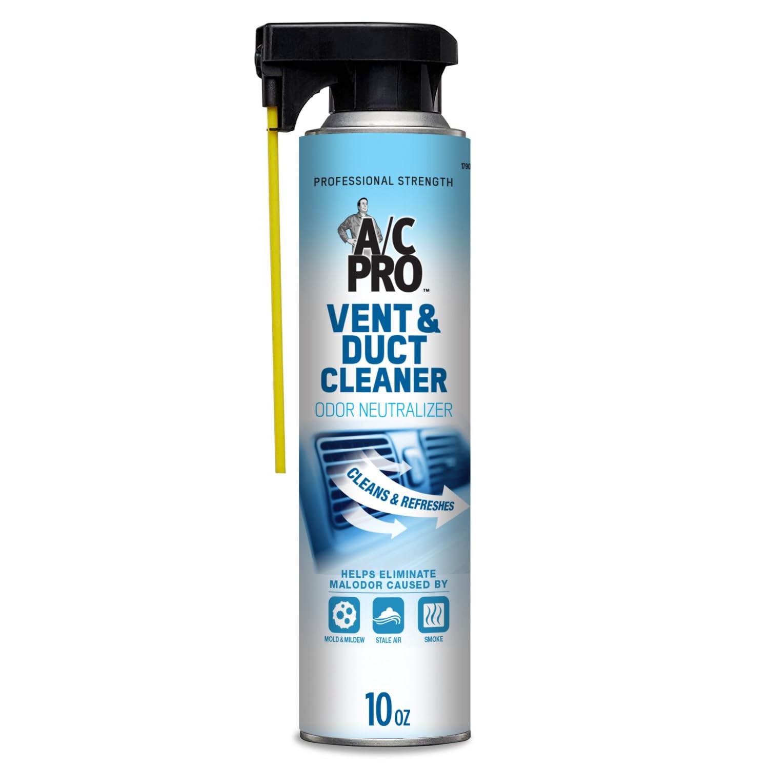 Professional Strength A/C Vent and Duct Cleaner, InterDynamics Certified Odo