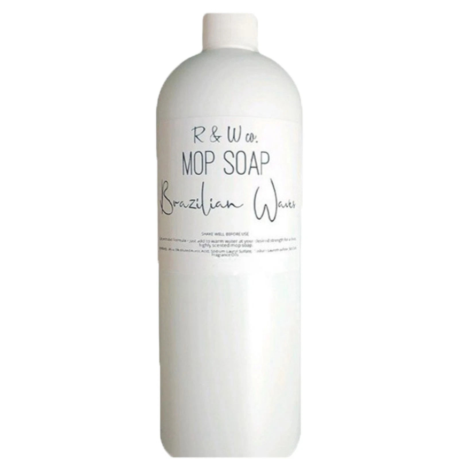 Scented Floor Cleaner Mop Soap 32oz Brazilian Waves Gentle All Floor Types Fresh