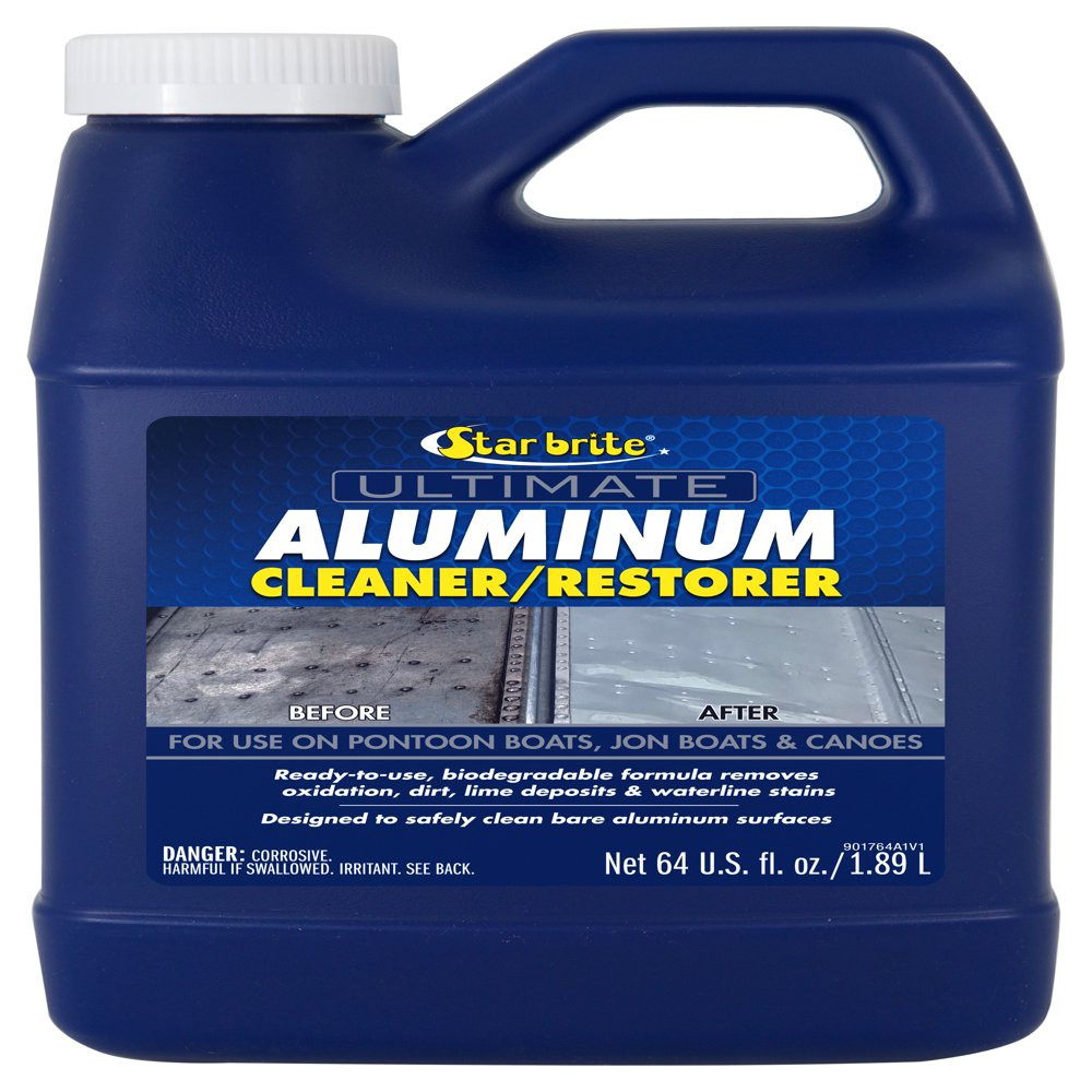 Aluminum Cleaner – for Pontoons, Canoes & Unpainted Aluminum