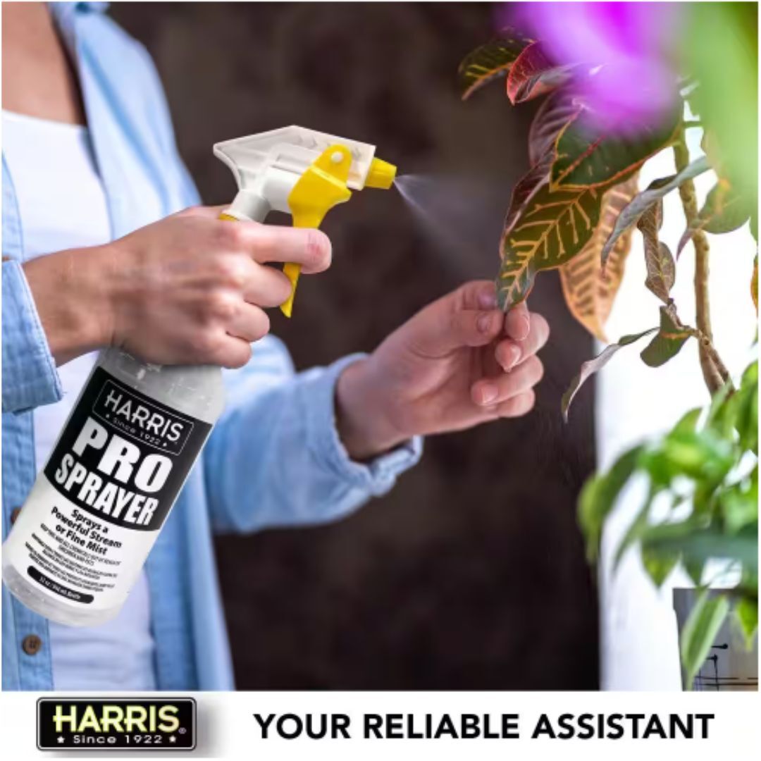 Harris Chemical Resistant Pro Spray Bottle With Adjustable Tip, 32 oz, 4 Pack