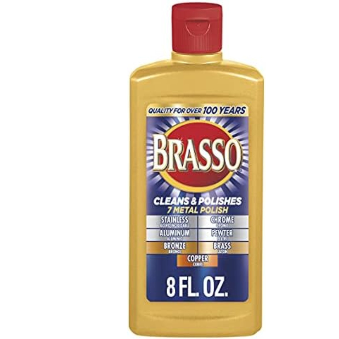 NEW Brasso Multi-Purpose Metal Polish, 8 oz(FAST SHIPPING)