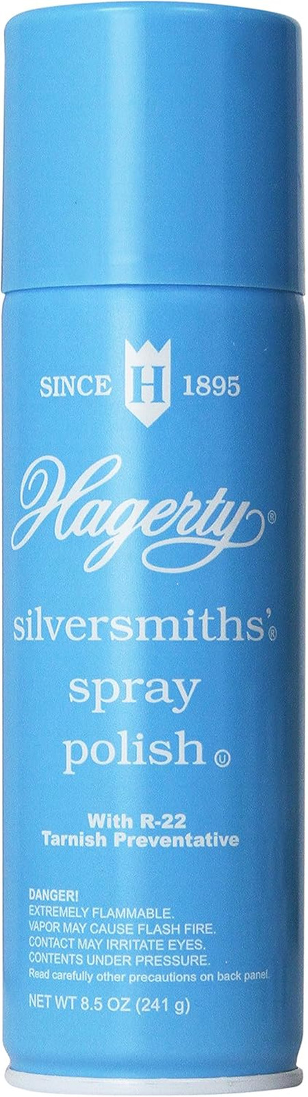 14080, 8.5 Oz Polish Unscented Aerosol, Clear