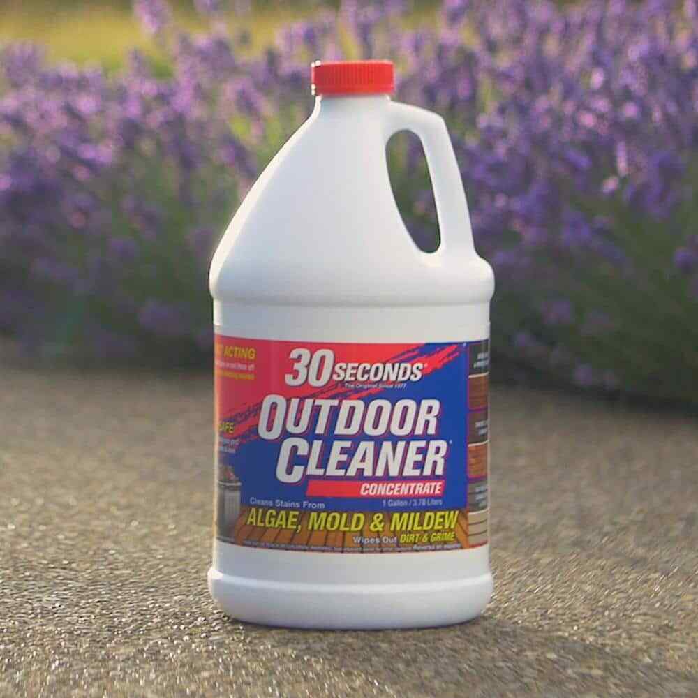 Outdoor Cleaner Concentrate 1 Gal. Tough-Acting Algae, Mildew and Mold Remover