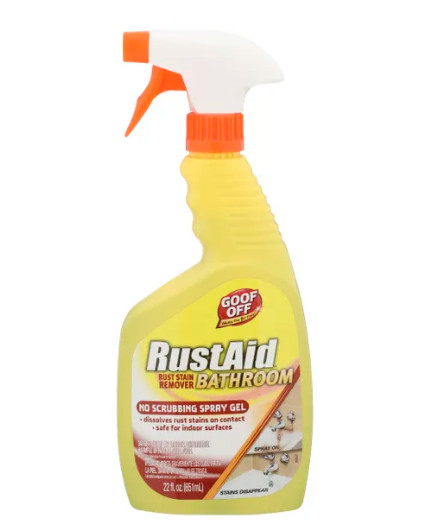 Goof Off 22 oz. Bathroom Rust Stain Remover Spray