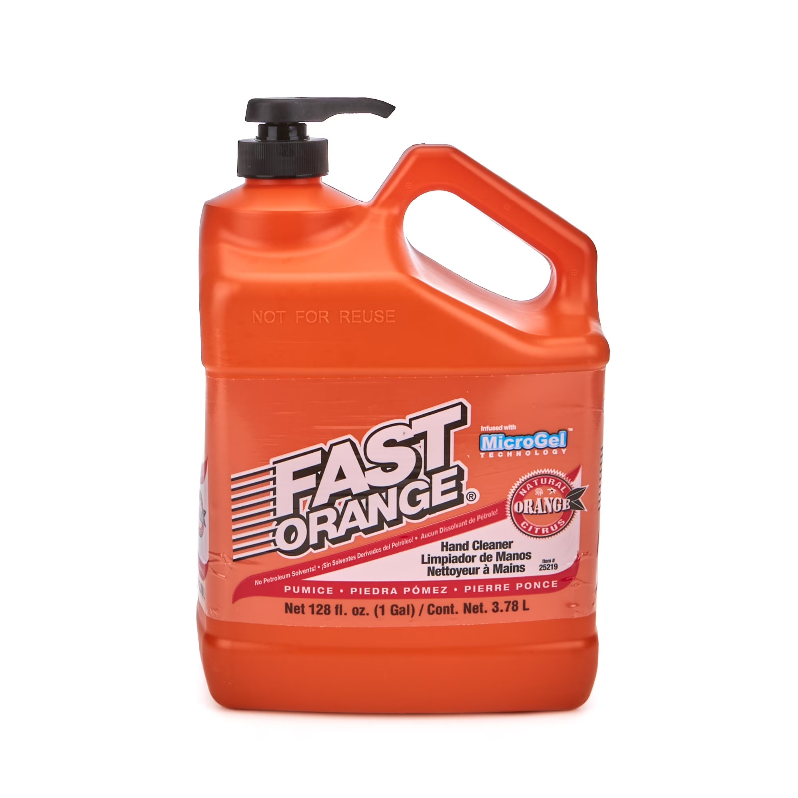 Fast Orange Pumice Hand Cleaner, 1 Gallon Orange Scented – 25219