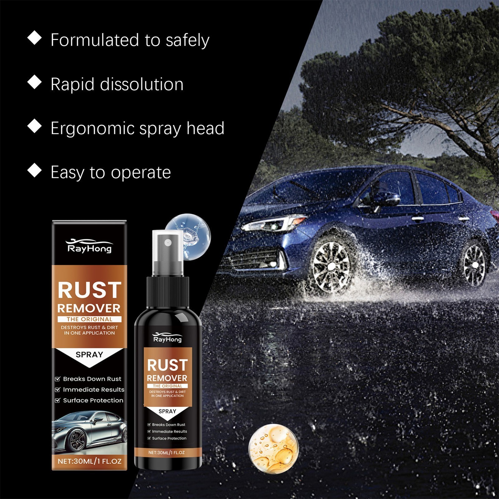Rust Remover For Metal-Nexa Rust Remover Spray,Nexa 2.0 AntiRusts Iron Out Spray