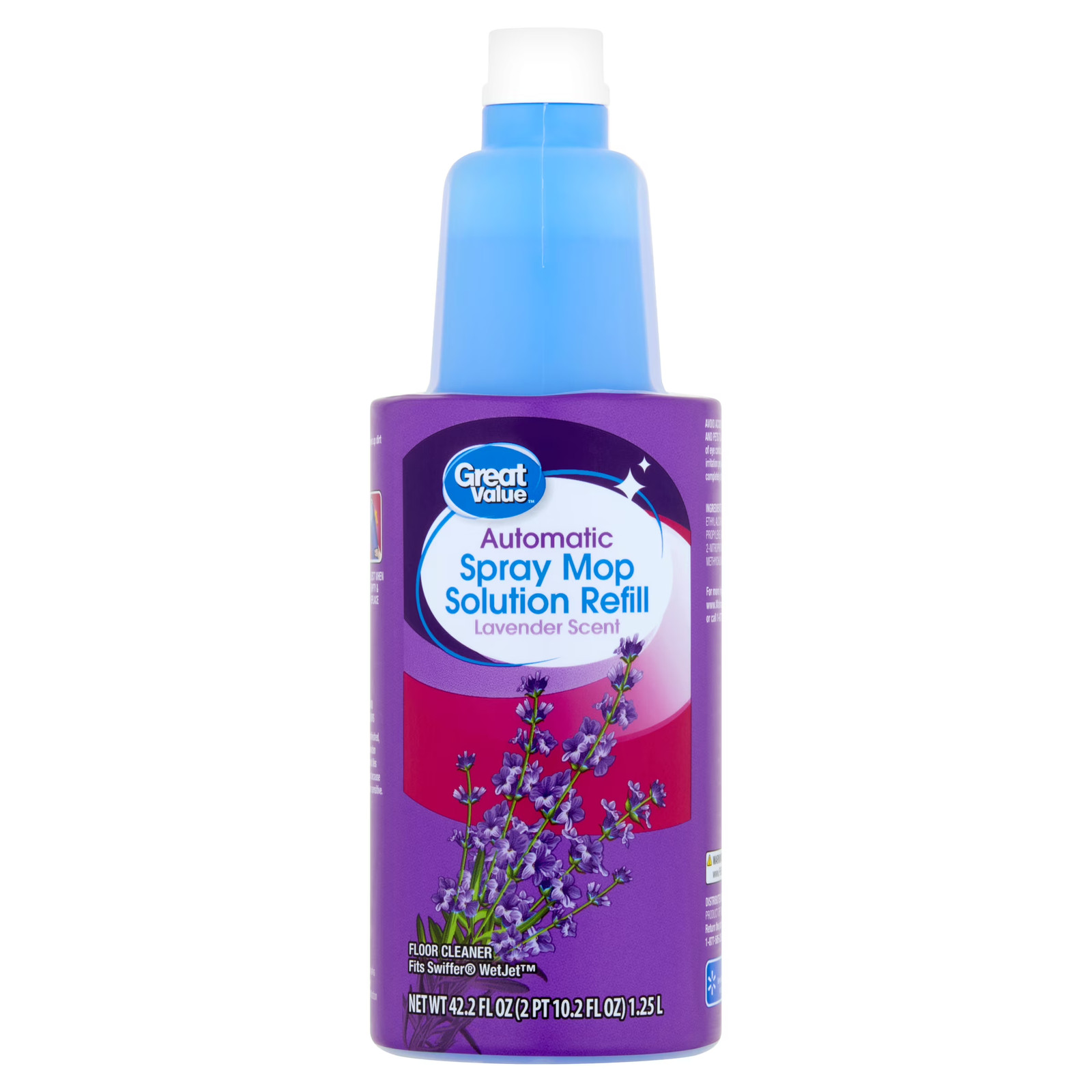 Auto Spray Mop Floor Cleaning Solution Refill, 42 fl oz Lavender Scent, 1 Count