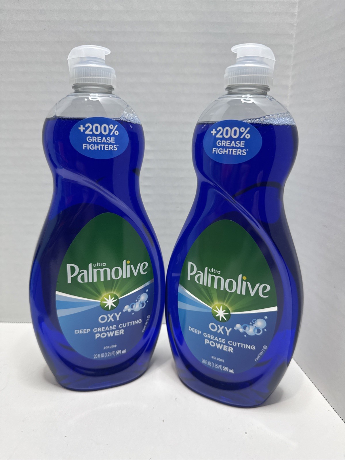 Palmolive Ultra Oxy Dish Soap 2 Pack 20oz Power Degreaser Liquid Tough on Grease