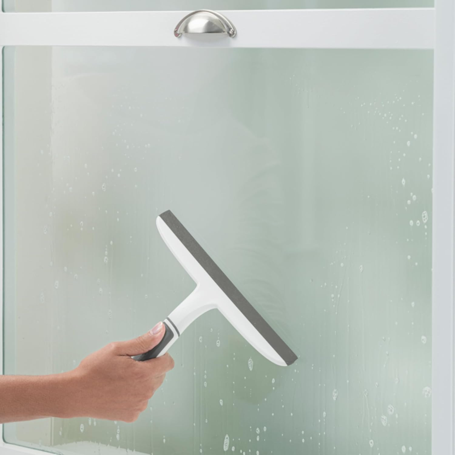 Scotch-Brite, All-Purpose 10 Inch Dual Blade Streak-Free Squeegee, Safe on Mirro