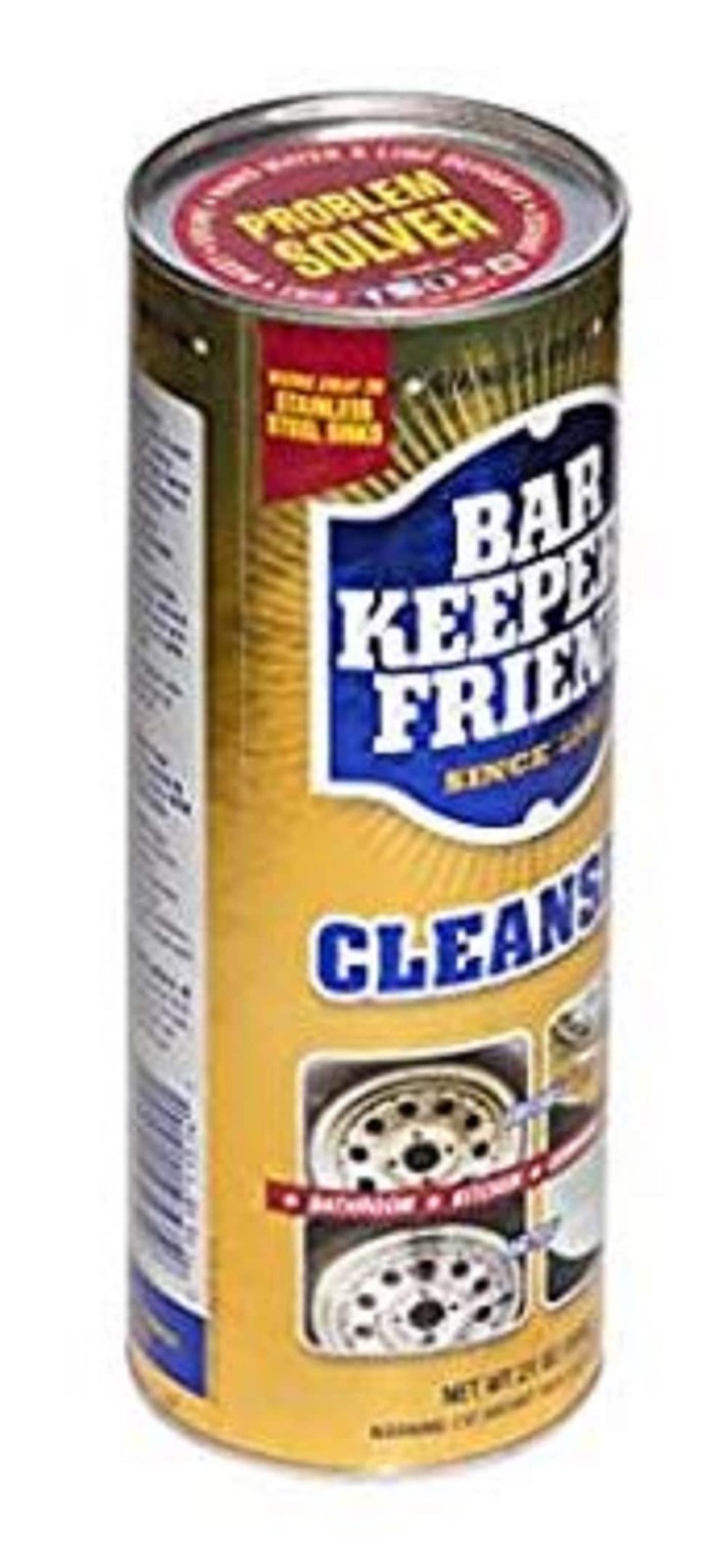 BAR KEEPERS FRIEND All-Purpose Bathroom Kitchen Porcelain Cleaner Polish 21 oz