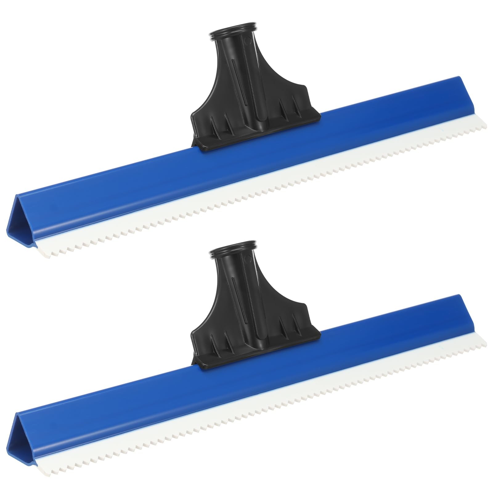 2 Pack 16 Inch Notched Epoxy Floor Squeegee 0.16in Teeth Spreader Tool