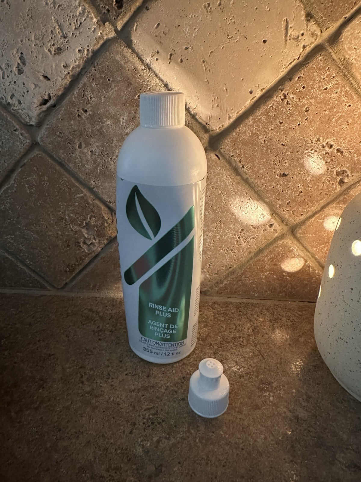 Norwex Rinse Aid Plus 355mL 12oz New Bottle! dishwasher Rinse Aid