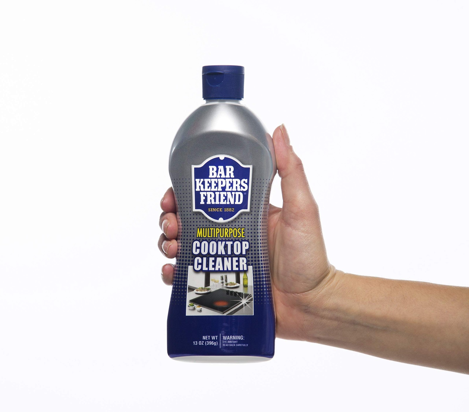 BAR KEEPERS FRIEND Multipurpose Cooktop Cleaner (13 oz) – Liquid Stovetop Cle…