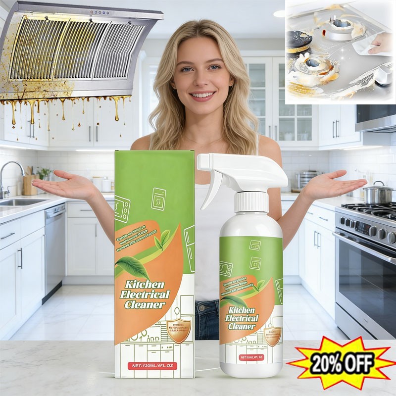 3PCS Electrolyzed Ion Kitchen Cleaner Spray, Cleanse Kitchen Appliance Cleaner