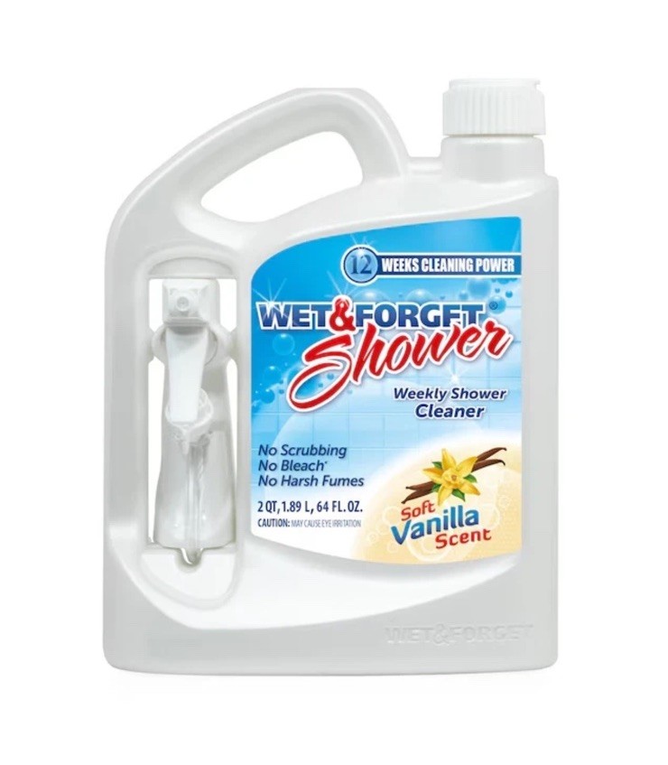 Wet & Forget 64 Fluid ounce(s) Soft vanilla essence Shower and Bathtub Cleaner