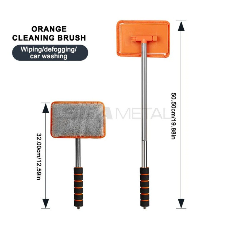 1pc Car Windshield Defogging Brush Telescopic Glass Cleaner Dust Remover – NEW