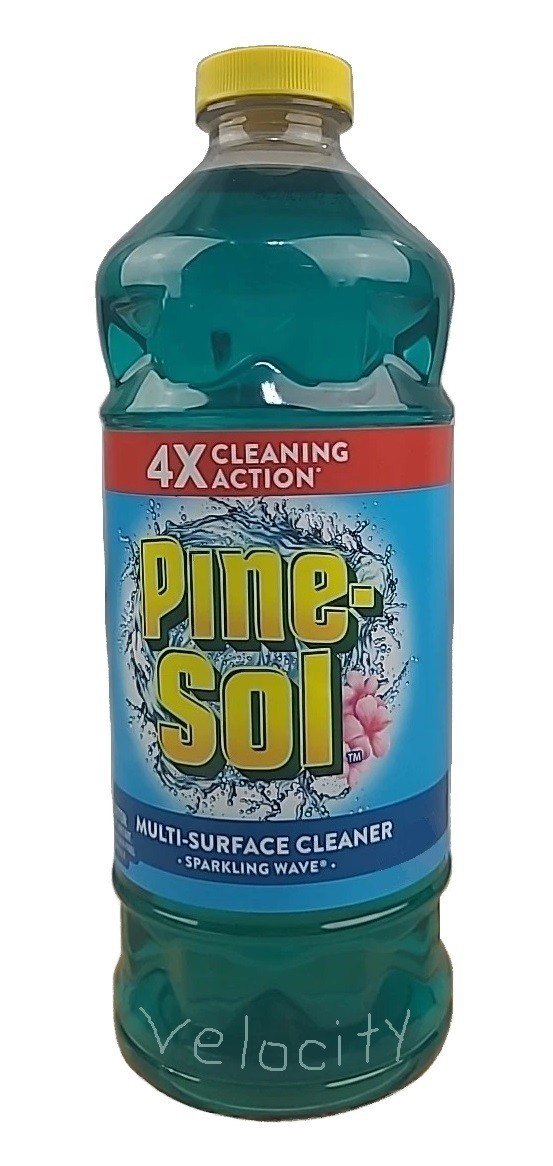 Pine-Sol Multiple Surface Cleaner 4X Cleaning Action Sparkly Wave Scent – 48 Oz.