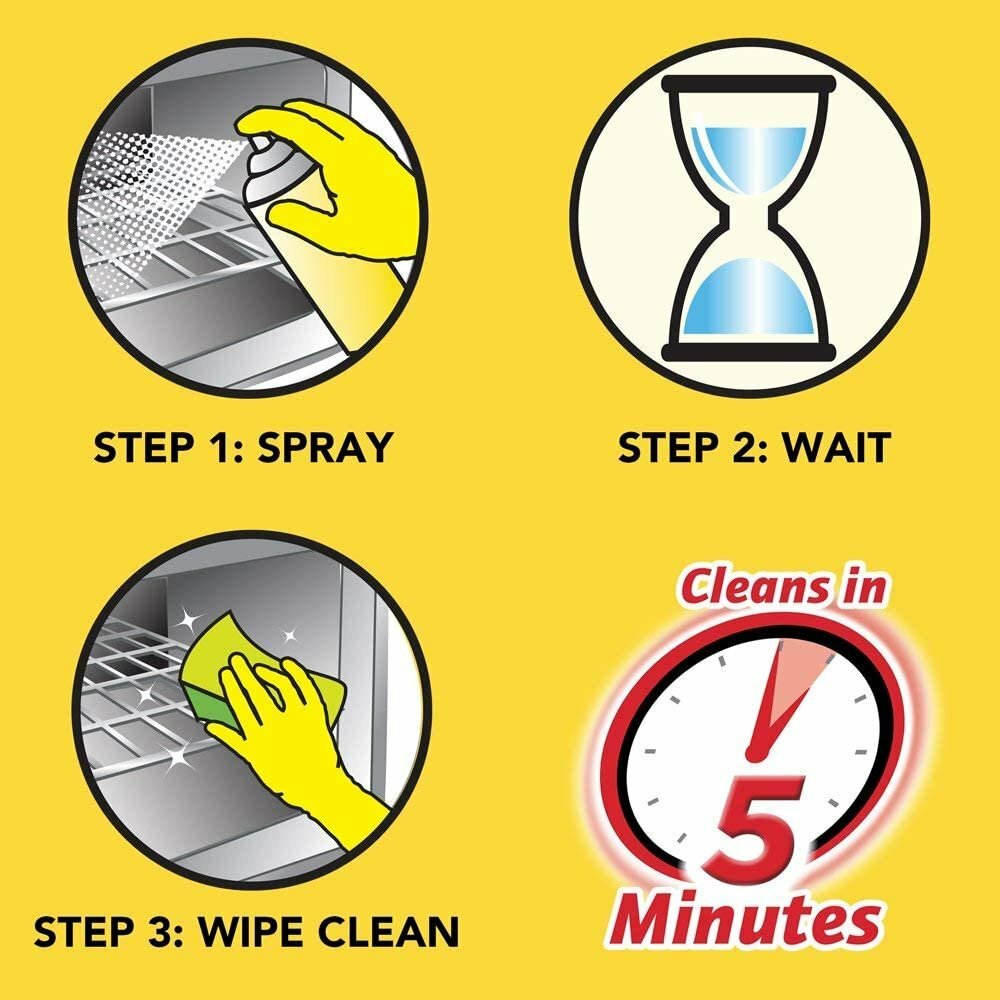 Easy-Off HEAVY DUTY Cleaner DEGREASER Stove Oven Engine Parts Tools 32oz Spray