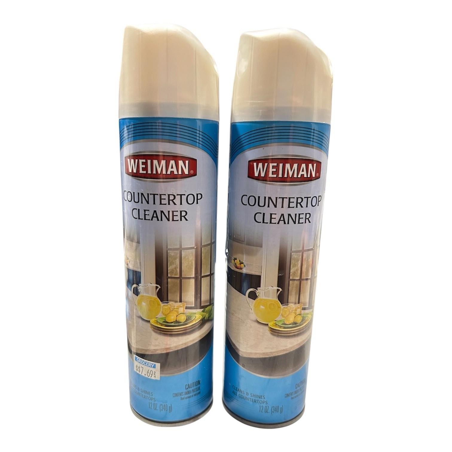 Weiman Countertop Cleaner Extra Strength Formula 12oz Lot of 2 NEW