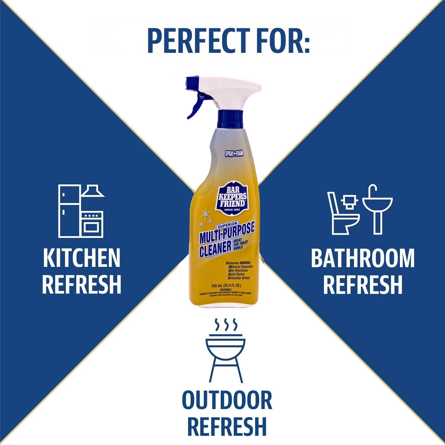 Soft Cleanser and MORE Foam Spray: All-Purpose 26 oz & 25.4 oz Citrus Cleaners