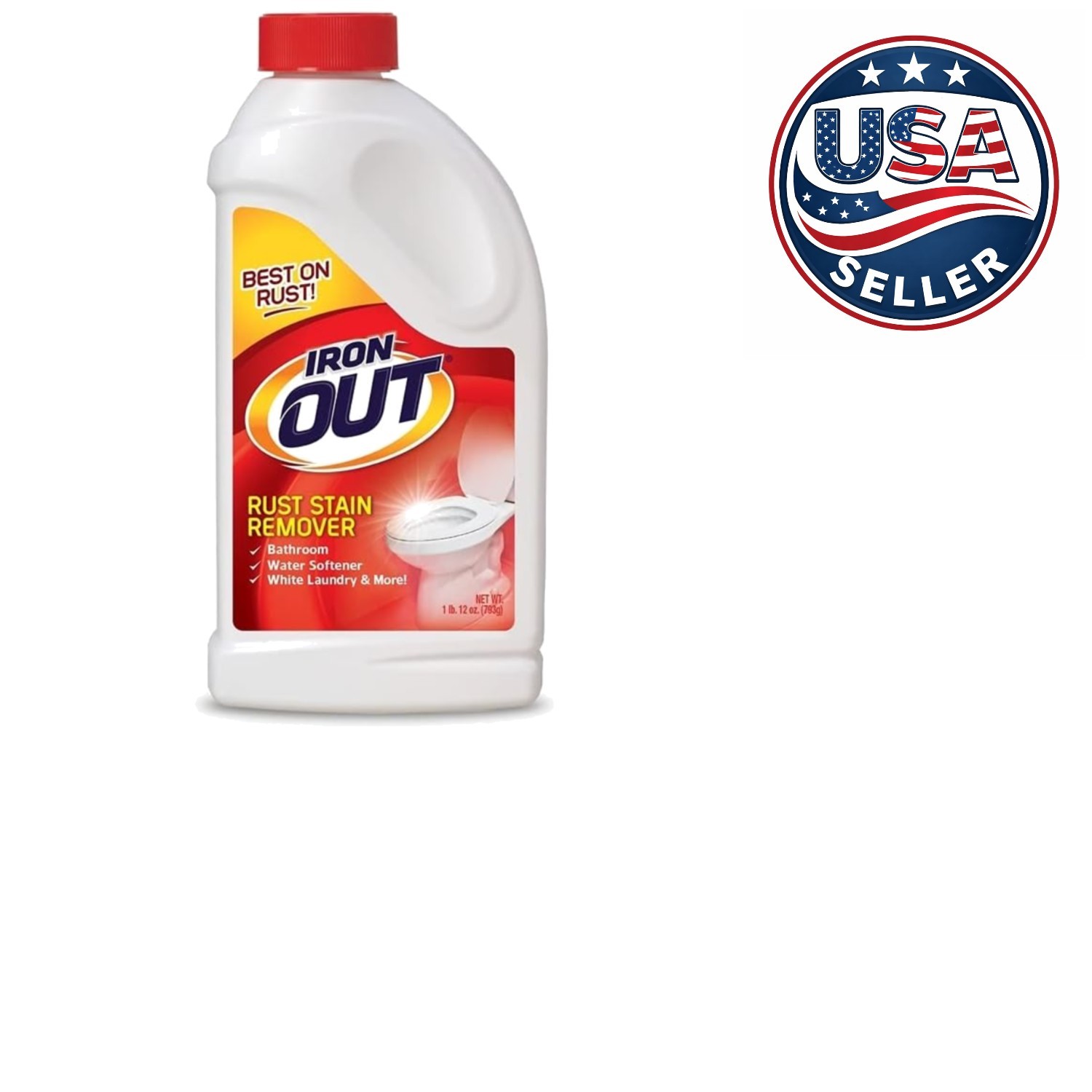 All-Purpose Rust and Stain Remover Powder – 28 oz for Effortless Cleaning
