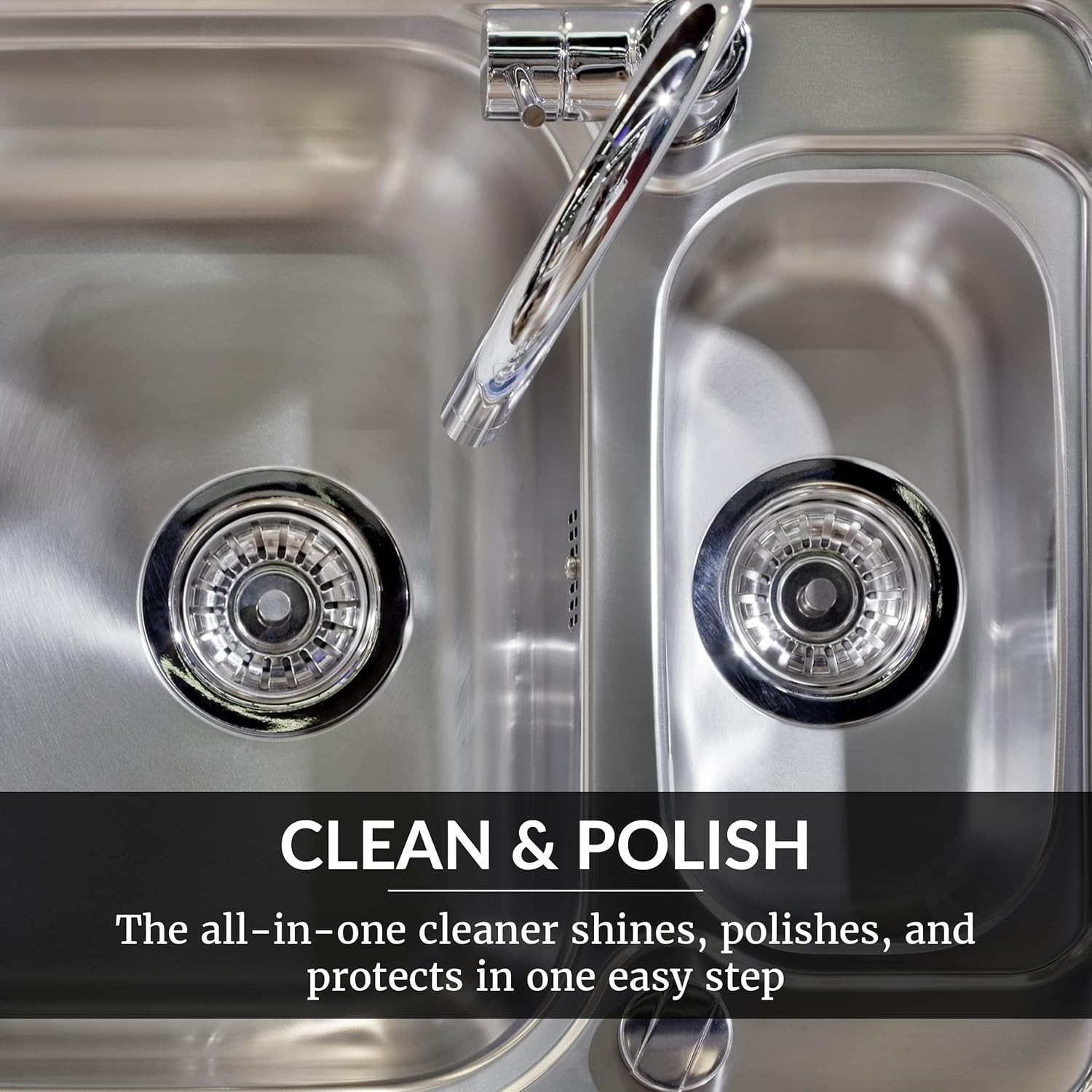 Perfect Sink Cleaner and Polish, Restorative, Water-Repellent, Removes Stains…