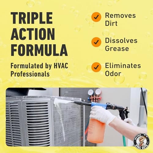 AC Coil Cleaner for All Condensers & Evaporators | No 128 Fl Oz (Pack of 1)