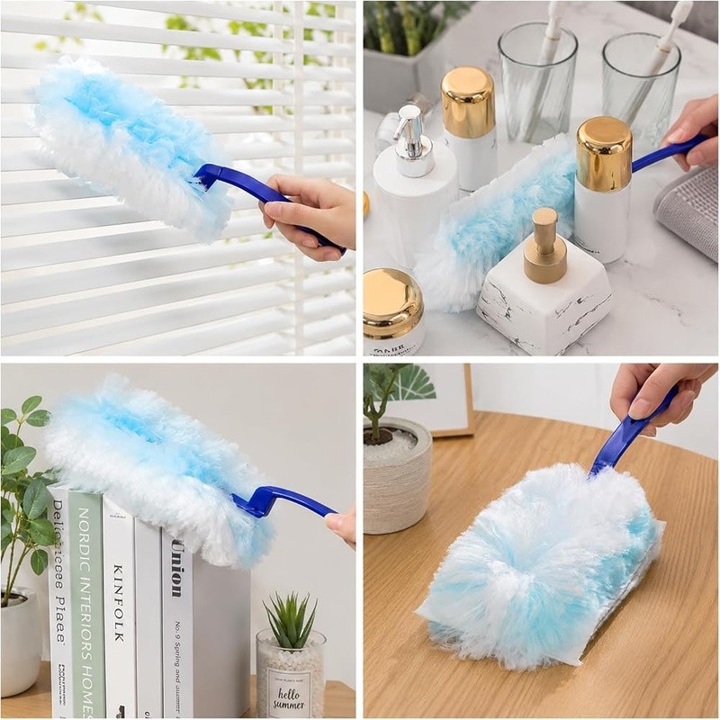 Duster Refill Disposable Home Office Cleaning W/ Ergonomic Handle 20 Pack New