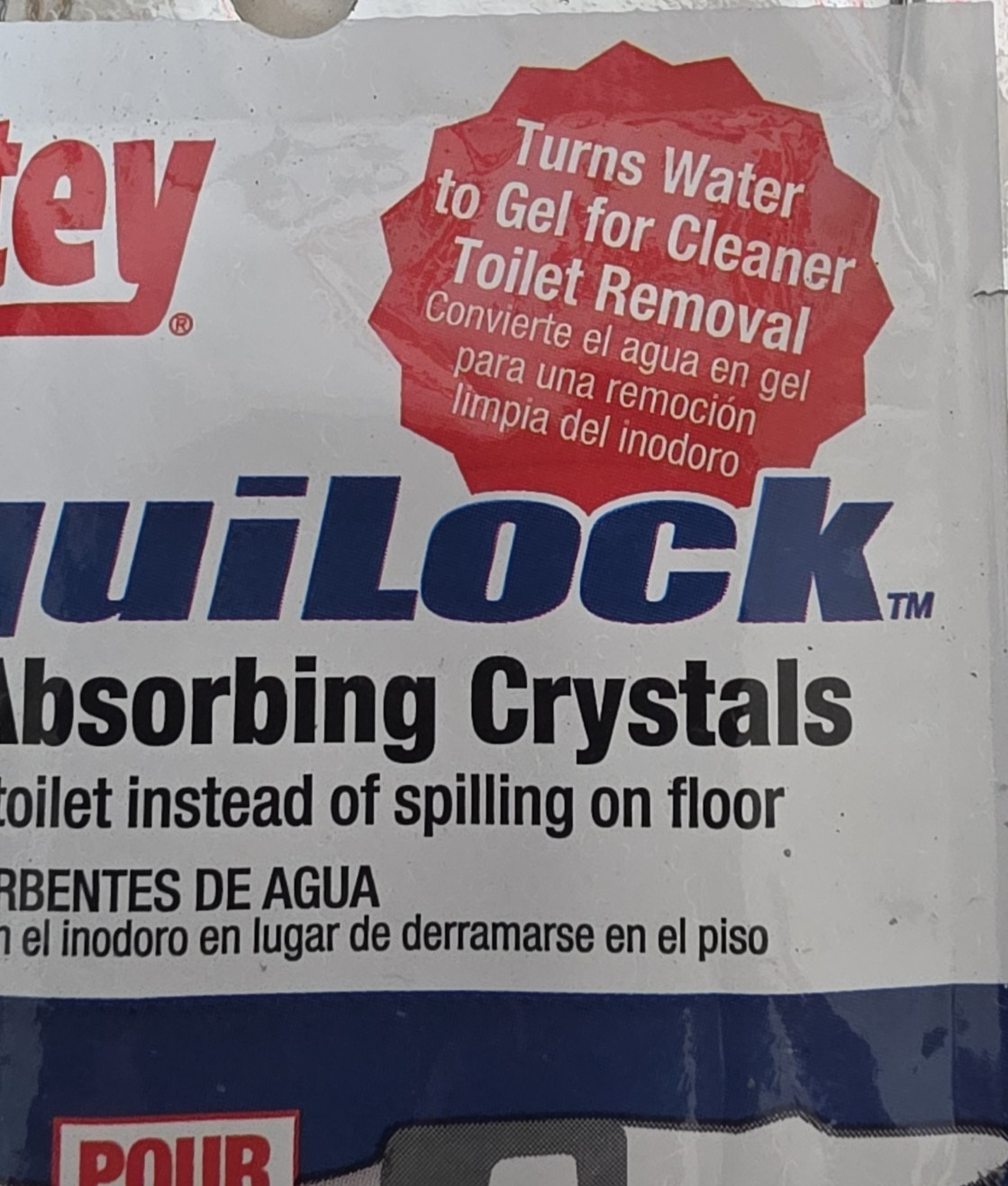 Oatey LiquiLock Water Absorbing Crystals/Lot of 2 bags/ 0.6 Oz
