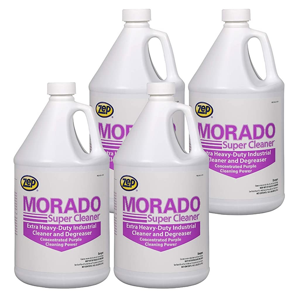 Zep Morado Purple Concentrated Super Cleaner – 1 Gallon (Pack of 4) 85624 –