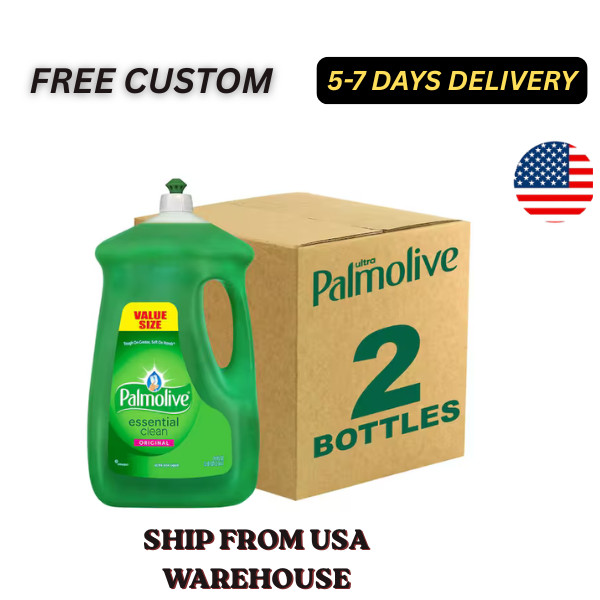 Liquid Dish Soap, Palmolive Original 90 Oz. Green (2-Pack)