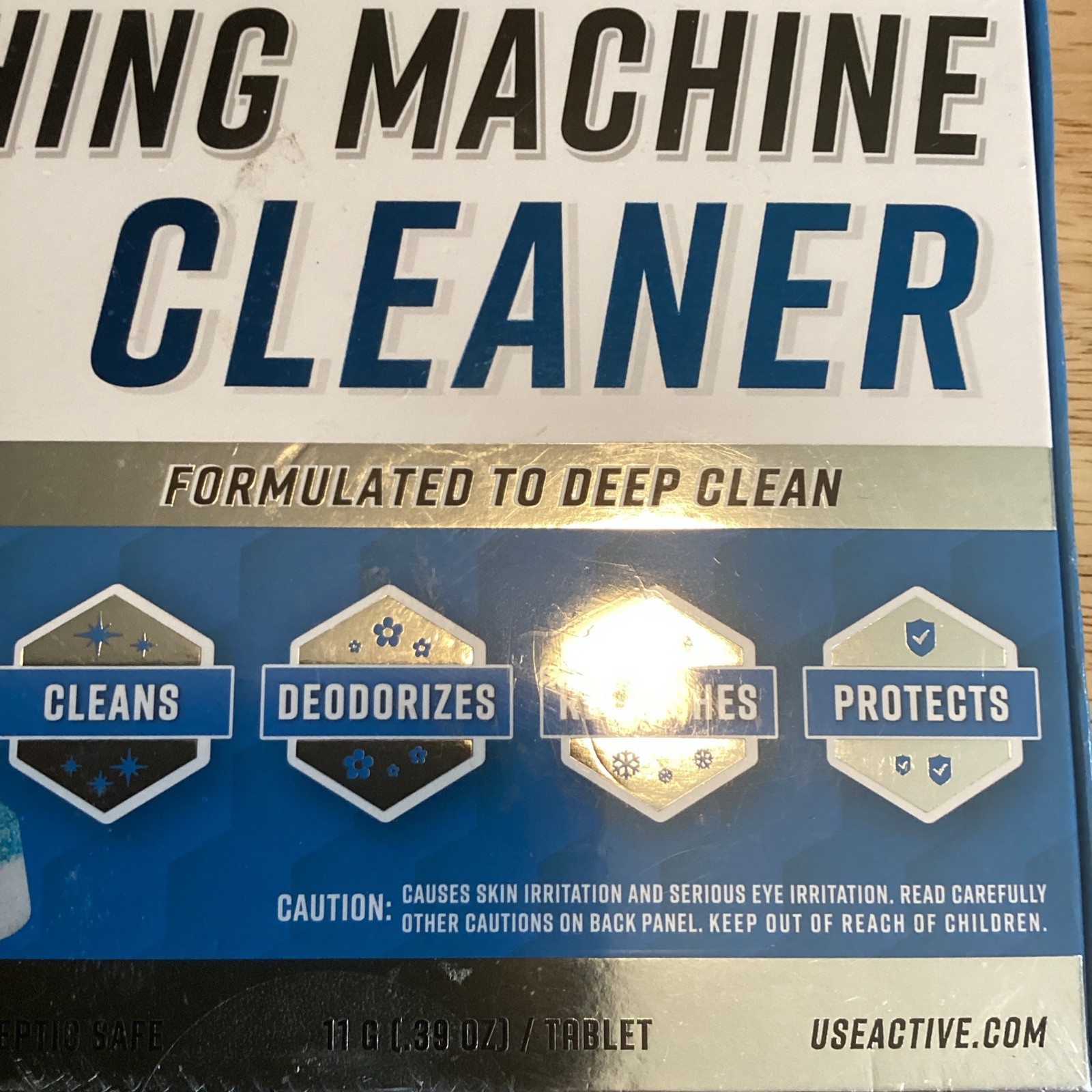 Active Washing Machine Cleaner, One Year Supply, 24 Tablets New Sealed