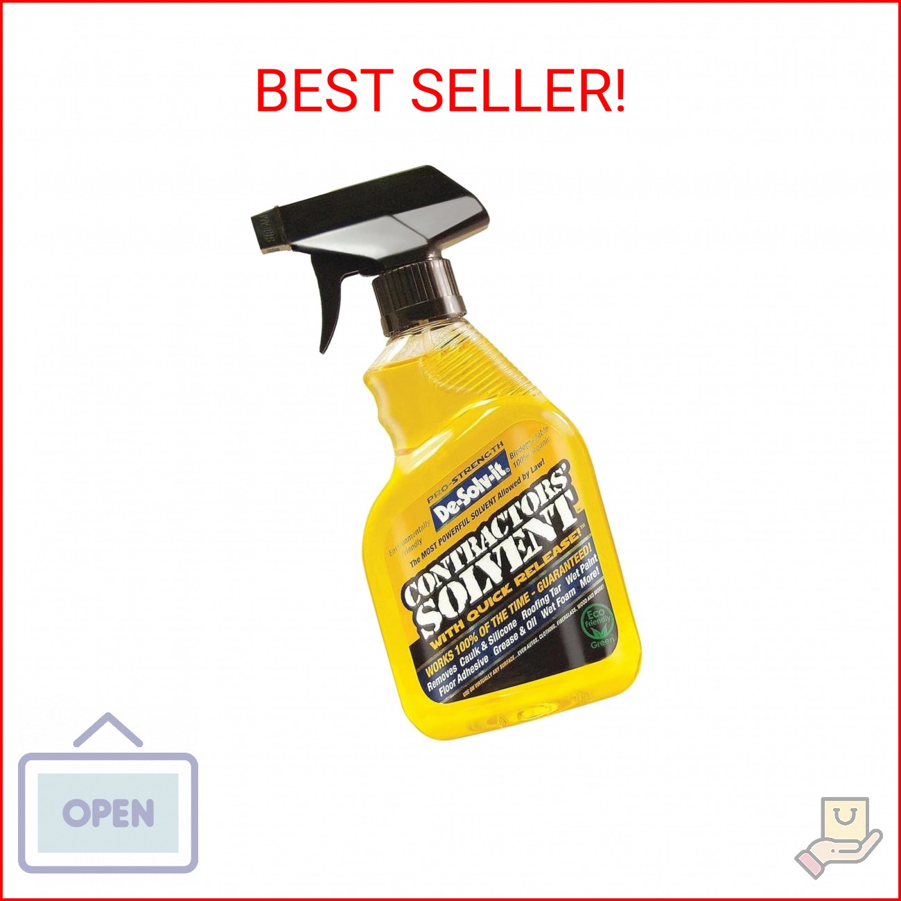 Orange-Sol De-Solv-it® Pro Contractors Solvent™, Versatile Adhesive Remover Spra
