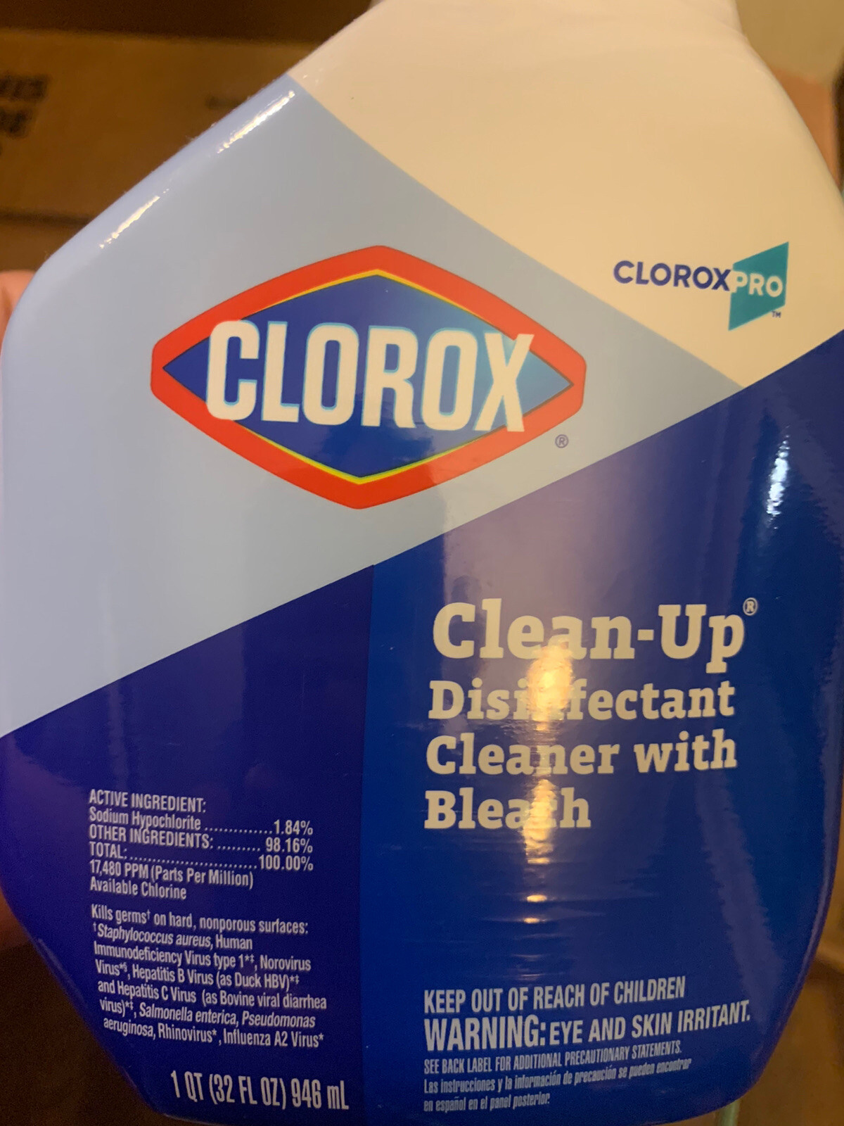 Clorox Clean-up