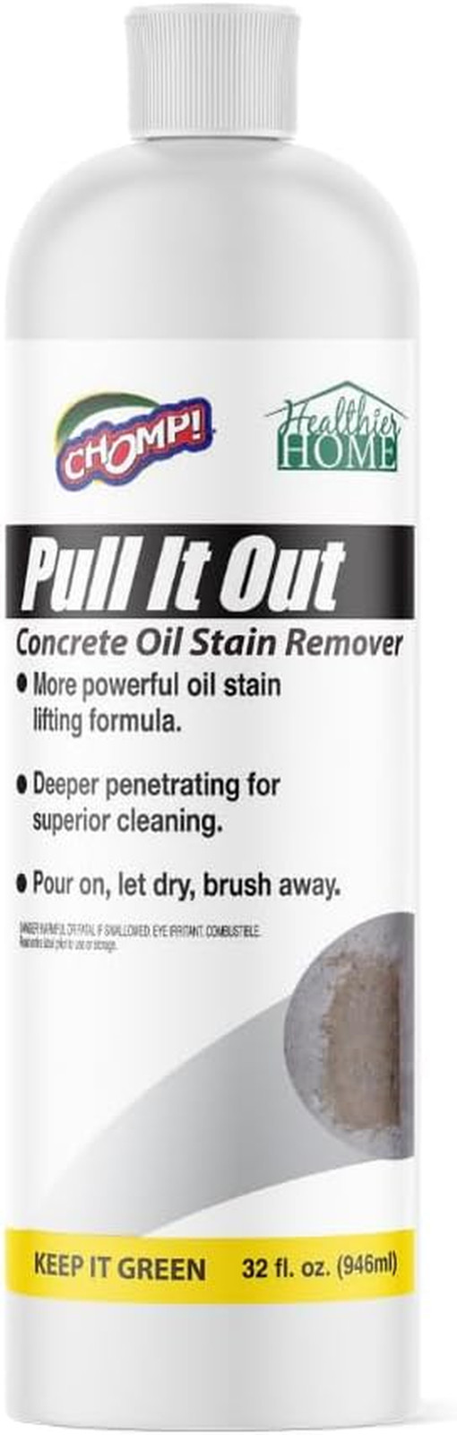 Concrete Oil Stain Remover: Pull It Out Removes and Cleans Oils, Greases