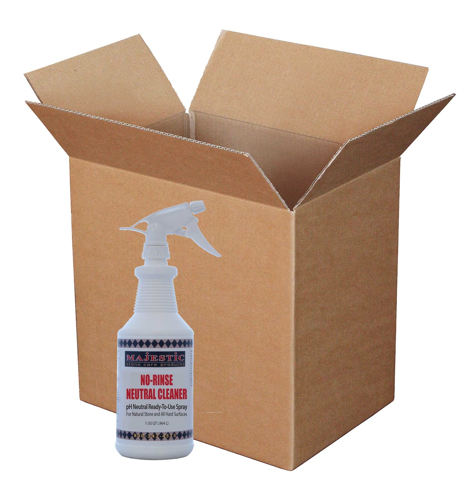 Majestic Neutral Cleaner Ready-To-Use Spray (Case/12 Qts.) MAJC01002