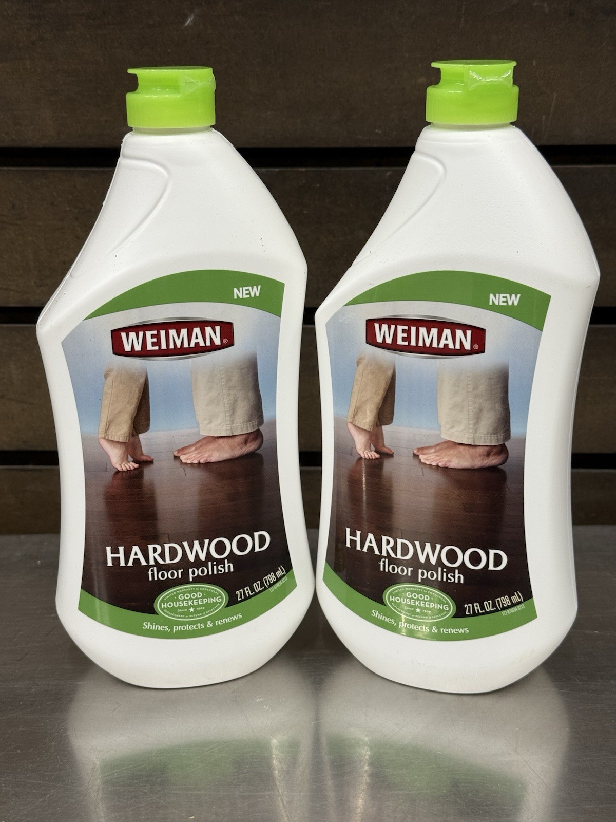 Lot of 6 – Weiman Hardwood Floor Polish 27 Fl Oz