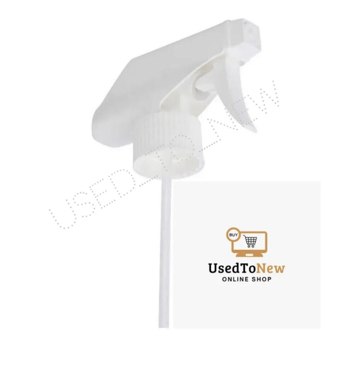 28/400 Trigger Spray Top Closure 9.875 inch Dip Tube Length, White