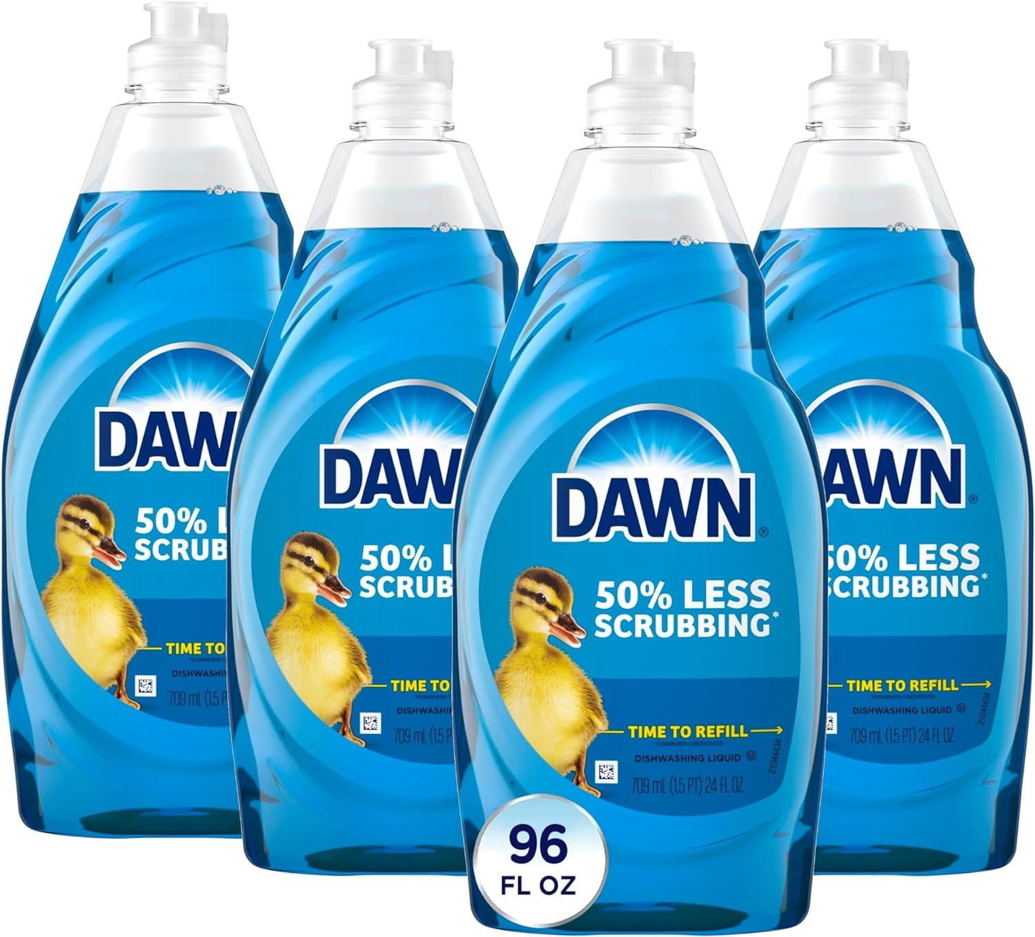 Dawn 6LB Procter Ultra 96oz Original Dish Soap Liquid 4PK x24oz Bundle Cleaning