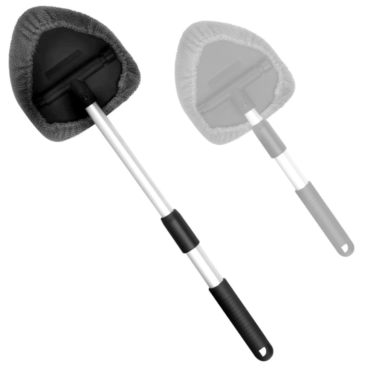 Windshield Cleaning Tool Kit Car Window Glass Wiper Cleaner Brush Pad Extendable