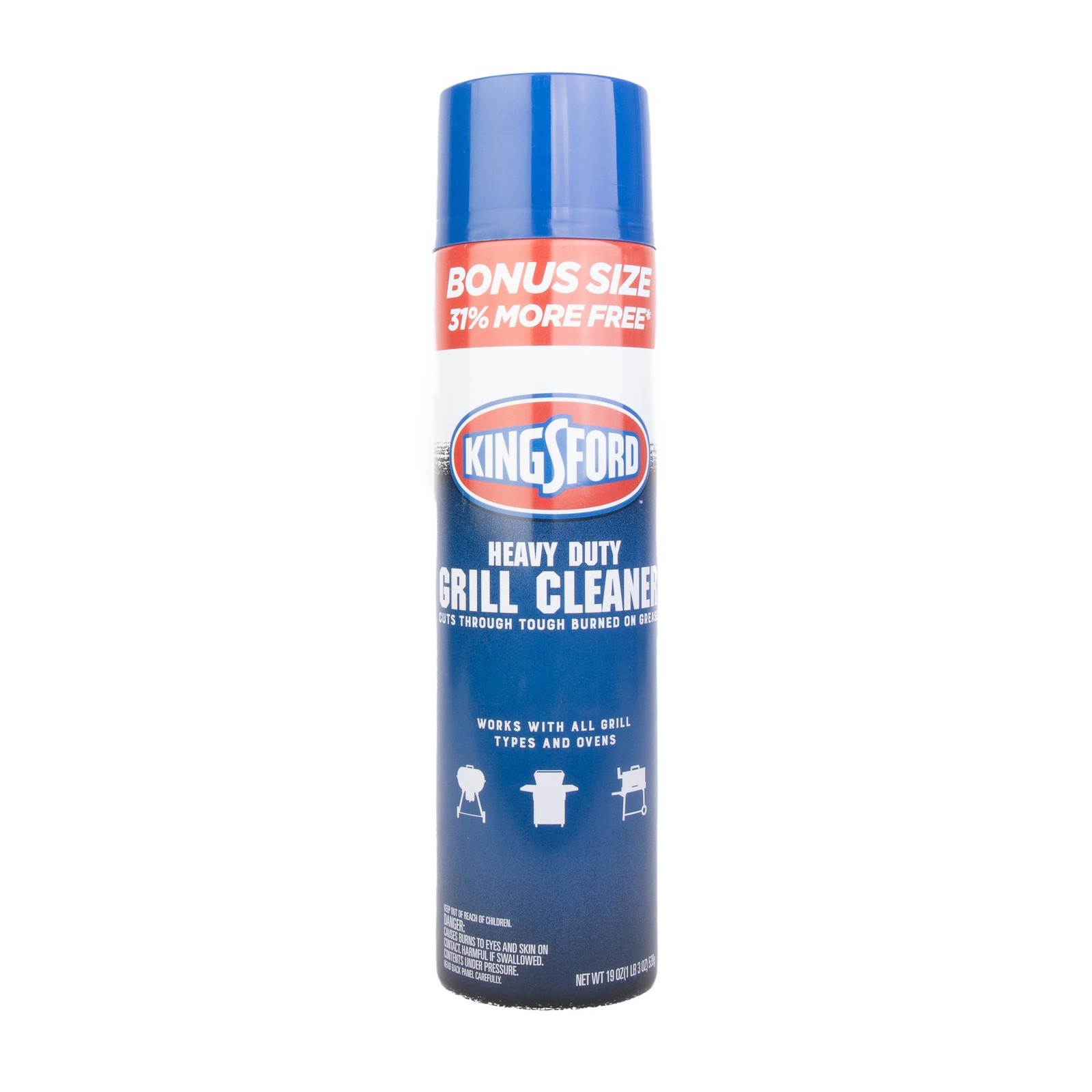 Heavy Duty Foaming Grill Cleaner Spray, BBQ Degreaser for Charcoal & Gas Gril…